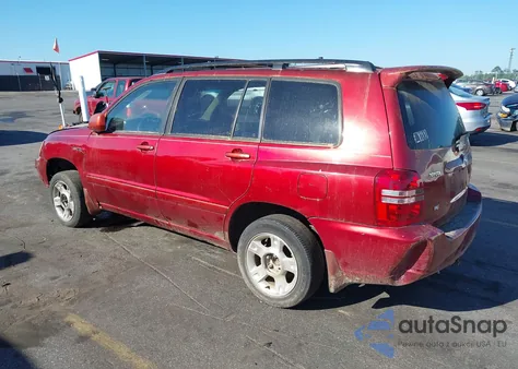2001 Toyota Highlander V6 from USA, damaged, VIN JTEGF21A910025749